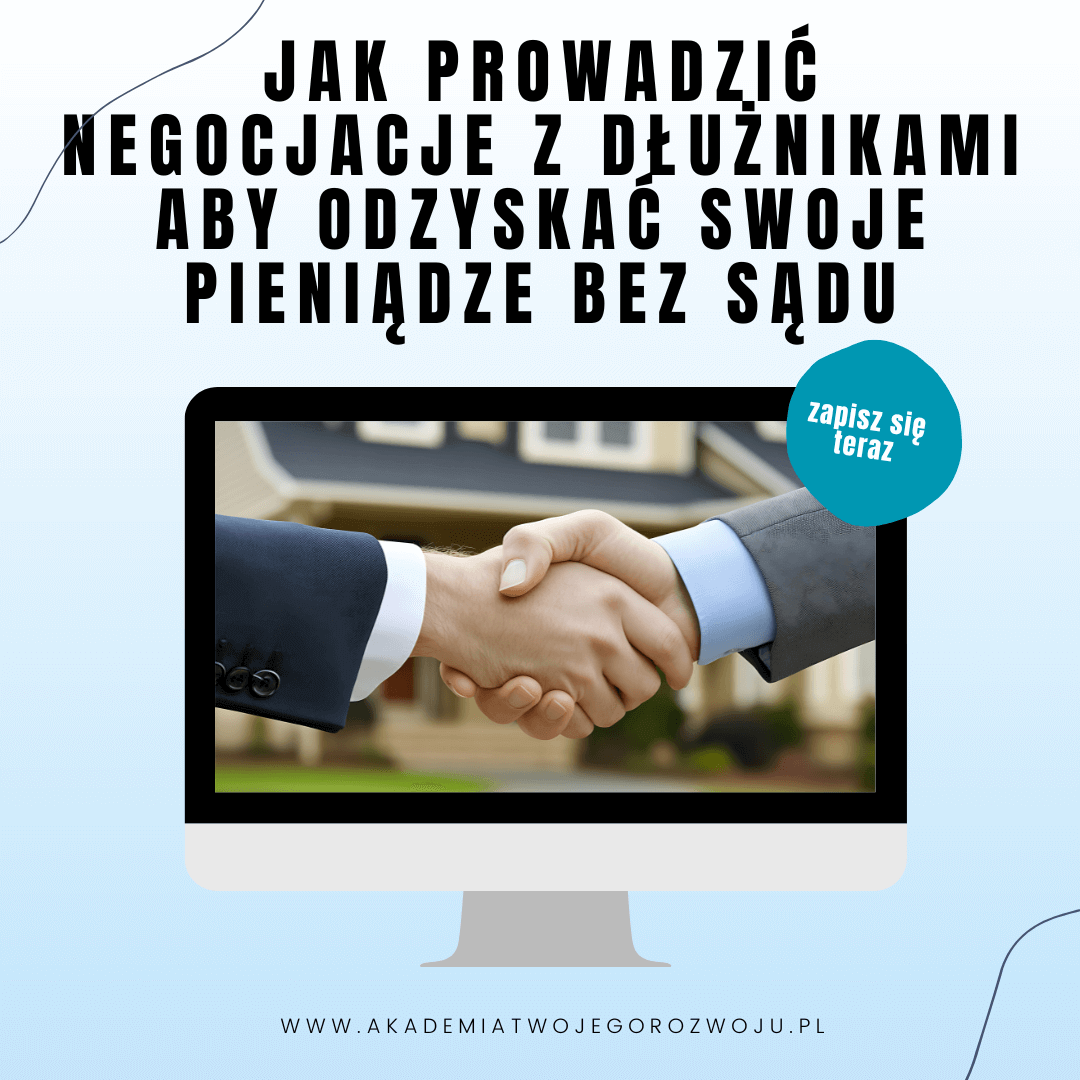 Prowadzenie rozmów, negocjacji, jak również radzenia sobie z wymówkami dłużników oraz technikami unikania spłaty zadłużenia, tworzenie profilu dłużnika oraz metody wywierania wpływu tak aby chciał nam zapłacić i kontynuować współpracę jeżeli obie strony wyrażają taką wolę.